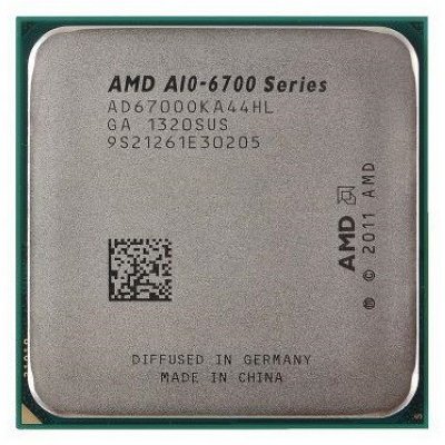    AMD A10 X4 6700 Socket-FM2 (AD6700  KHLBOX) (3.7/5000/4Mb/Radeon HD 8670D) Box