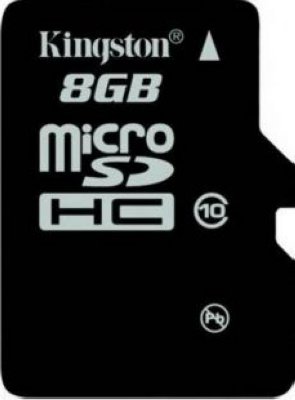     MicroSD 8Gb Kingston (SDC10G2/8GBSP) Class 10 microSDHC