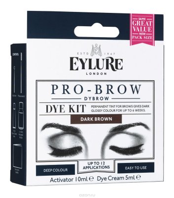   Eylure Dybrow Dark Brown    - :  10 , -A5 