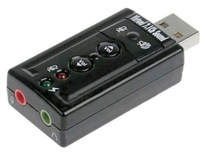     S/C * USB TRUA71 / C-media CM108 chip / 44.1-48KHz mic-in / 7.1 virtual channel / 44.