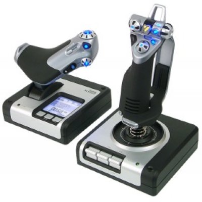     PC Saitek X52 Flight Control System (9 ., 2x 8 .., throttle, USB) (PS28)