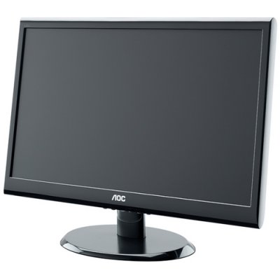    19.5" AOC E2050SWDA Black (LED, LCD, Wide, 1600x900, 5 ms, 170/160, 250 cd/m, 20M:1, +DVI,