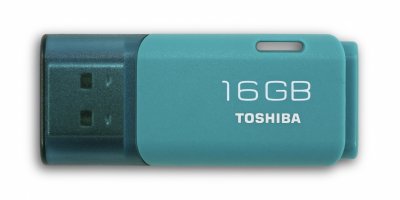     16GB USB Drive [USB 2.0] Toshiba Hayabusa aqua