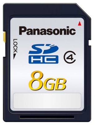     SD 8Gb Panasonic (RP-SDLB08GD0) SDHC Class 4