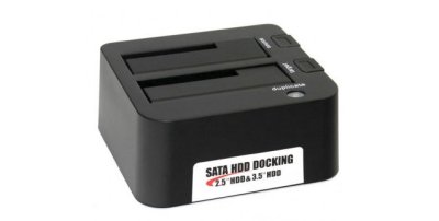   -  HDD 2.5"+3,5" 5bites DOCK3.0 DUAL, SATA-)USB2.0/USB3.0,  2 