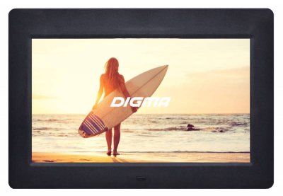     Digma Digital Photo Frame PF-1033 Black .  (10.1"LCD,1024x600, SDHC/