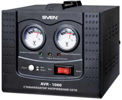    SVEN (AVR-1000) (7 A, .100-280 ,.220  8% , 700 , 1  Euro)