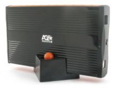   AgeStar SUB3A1    HDD SATA 3.5 (black-orange) usb2.0 to 3,5"hdd SATA 