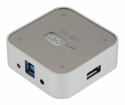   USB- PC PET BW-C3012A Aluminium Silver (4xUSB3.0)