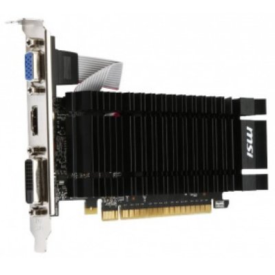   1Gb (PCI-E) DDR-5 MSI V809 N720-1GD5HLP (RTL) D-Sub+DVI+HDMI (GeForce GT720)