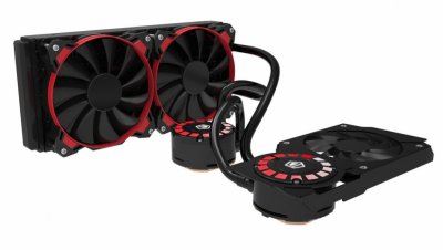     ID-Cooling Hunter Duet Black-Red (Intel LGA2011/1366/1151/1150/1155/1156/775/AMD