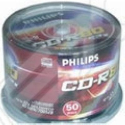    CD-R Philips 700Mb 48-52x Cake Box (50 ) (CR7D5JB50/97)