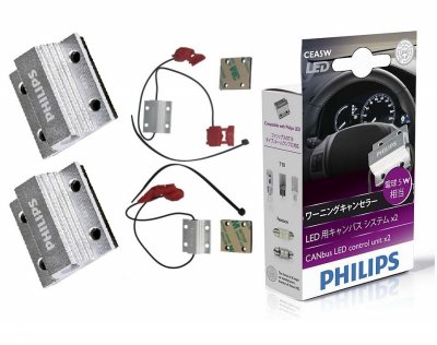       PHILIPS CEA5W CANbus LED Control Unit x2, 12V 5W,  "