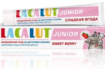      LACALUT Junior sweet berry, 75  ( 8 )
