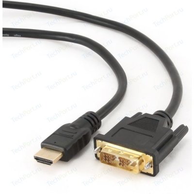   Gembird  HDMI-DVI, 3.0 , 19M/ 19M, single link, , .,  (CC-HDMI-DVI-10)
