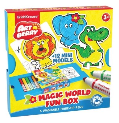      Erich Krause Magic World Fun box Artberry (  )