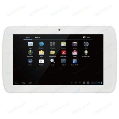    iRU MC706W Boxchip A13/ RAM512Mb/ ROM4Gb/ 7" 800*480/ WiFi/ 0.3Mp/ And4.0/ white / support 3