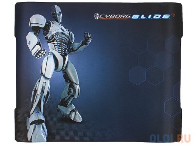   Cyborg G.L.I.D.E. 7 Gaming Surface XXL 500mm x 400mm Extra thick 6mm foam rubber backing