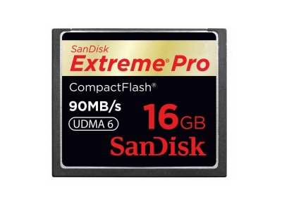     16Gb - Sandisk 600x Extreme Pro CF 90MB/s - Compact Flash