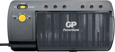     GP (GPPB320GS-2CR1) PowerBank (NiMh, AA/AAA/D/C/9V)