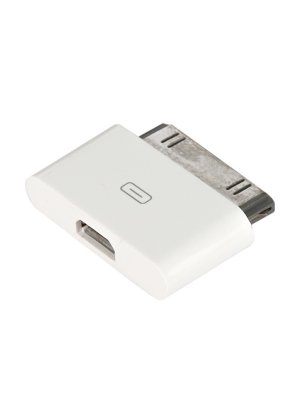     Oxion 30 pin M - micro-USB F  iPhone 4/4S OX-ADP001WH White