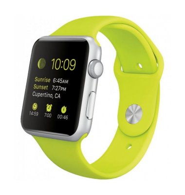     APPLE Watch Sport 42mm with Green Sport Band MJ3P2RU/A