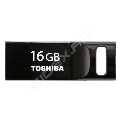     16GB USB Drive (USB 2.0) Toshiba Suruga Mini black (THNU16SIPBLK(6)