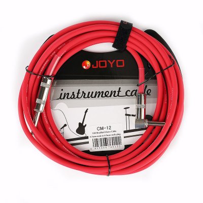     JOYO CM-12 Cable 6.3 Jack/M TS- 4.5m Red