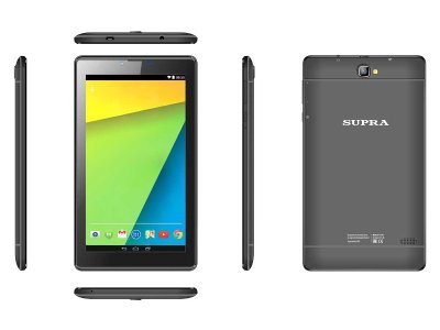    SUPRA M74BG (Qualcomm Snapdragon MSM8916 1.2 GHz/1024Mb/8Gb/3G/LTE/Wi-Fi/Bluetooth/Cam/7.0/1