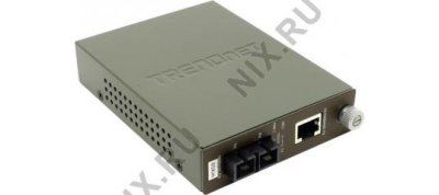    TRENDnet (TFC-110S60) 100Base-TX to 100Base-FX SC Fiber Converter (SM)