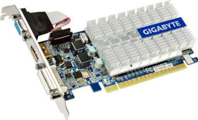    GigaByte Gv-N610-1Gi Geforce Gt 610 1024Mb 64bit Ddr3 810/1333 Dvi/hdmi/crt/hdcp Rtl