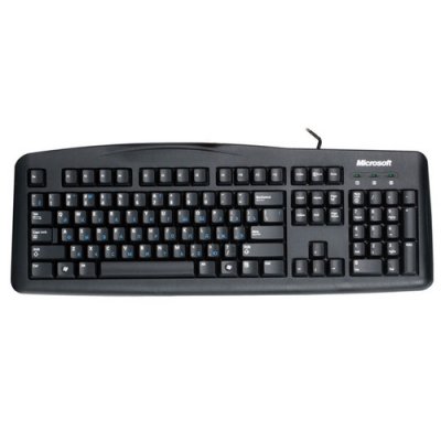   (6JH-00019)  Microsoft Wired Keyboard 200 USB Black Retail