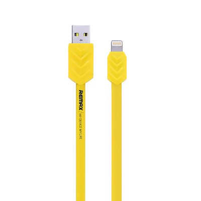     Remax Fishbone USB - Lightning Yellow