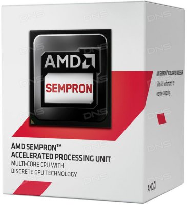    CPU AMD SEMPRON 2650 BOX (SD2650J) 1.45 GHz/2core/SVGA RADEON R3/ 1 Mb/25W Socket AM1
