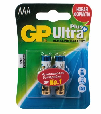     GP Ultra Plus Alkaline 24AUP-2CR2 (LR03 AAA) A2 .