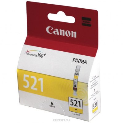     Canon MP540, 620, 630, 980, PIXMA iP4700, MX860, 870 (T2 IC-CCLI-521Y) () + 