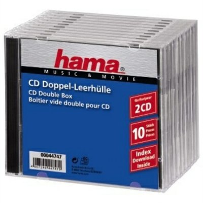    Hama H-62610  2 CD Slim 25 . 