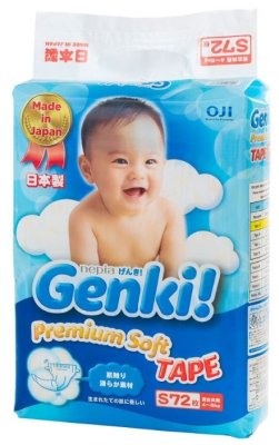    Genki  Premium Soft S (4-8 ) 72 .