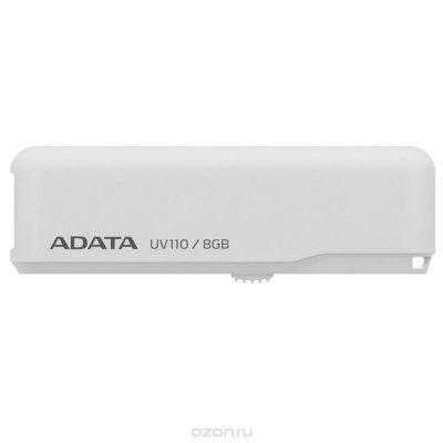   ADATA UV110 8GB, White -