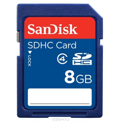     SDHC 8Gb SanDisk Class4