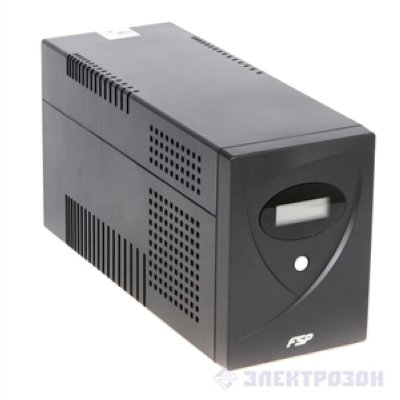   UPS 2000VA FSP VESTA 2000 (Black)   /RJ45, USB, ComPort, LCD