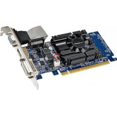   GigaByte GV-N610SL-1GI  PCI-E GeForce GT 610 1Gb GDDR3 64bit 40  810/1200Mhz DVI(HDCP)/H