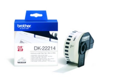   DK22214  Brother, ., , 12  x 30.48 ,  Brother QL-500/550/650TD