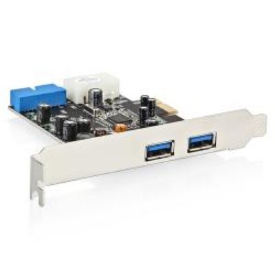   ST-Lab U-780   PCI-E x1, 2 ext (USB3.0) + 2 int (USB3.0), Ret