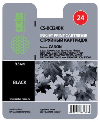    Cactus CS-BCI24BK Black  Canon S200/S300/S330/i250/i320/i350/i450