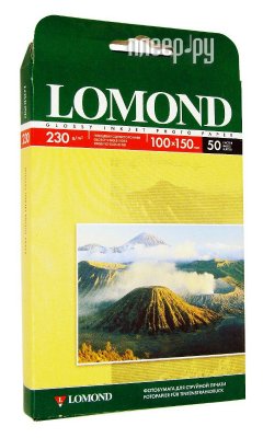    Lomond 0102035  230g/m2, 100x150mm, 