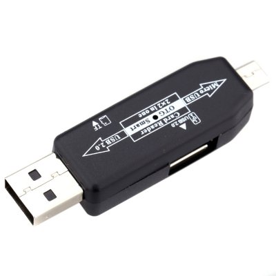    - Liberty Project USB/Micro USB OTG - Micro SD/USB Black R0007631