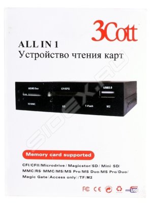     All-in-1, USB 2.0, USB  (3Cott) ()