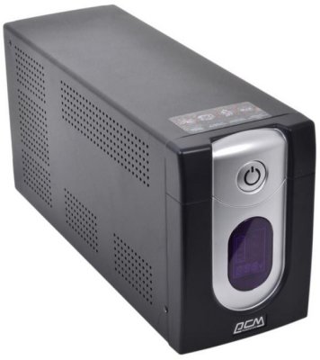    Powercom IMD-1200AP Imperial 1200VA/720W Display,USB,AVR,RJ11,RJ45 (4+2 IEC)