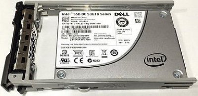    Dell SSD 200GB SATA SFF 2.5" 6Gbps Mix Use MLC, hot plug,   G13 (400-AIGL)
